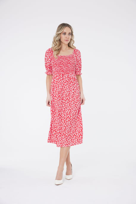 Eliza Ditsy Floral Dress