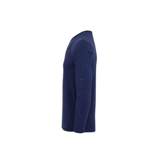 Premier Mens Long John Roll Sleeve T-Shirt (Indigo) - Image 3