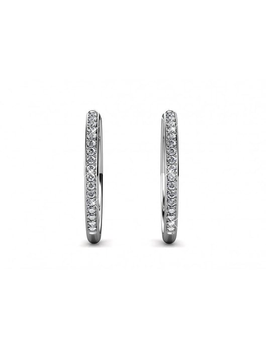 Pendientes Chic - Plata y Cristal - Image 6