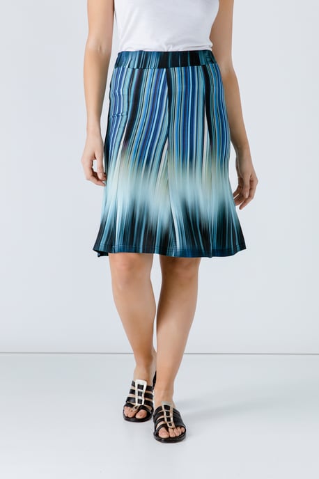 Print Cloche Skirt