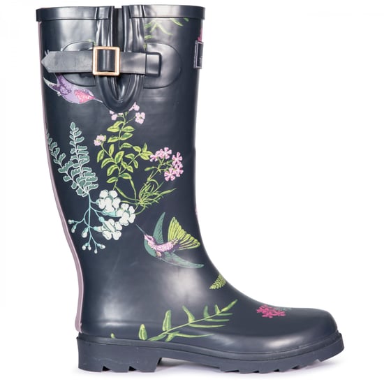 Trespass Womens/Ladies Elena Wellington Boots (Humming Bird Print)