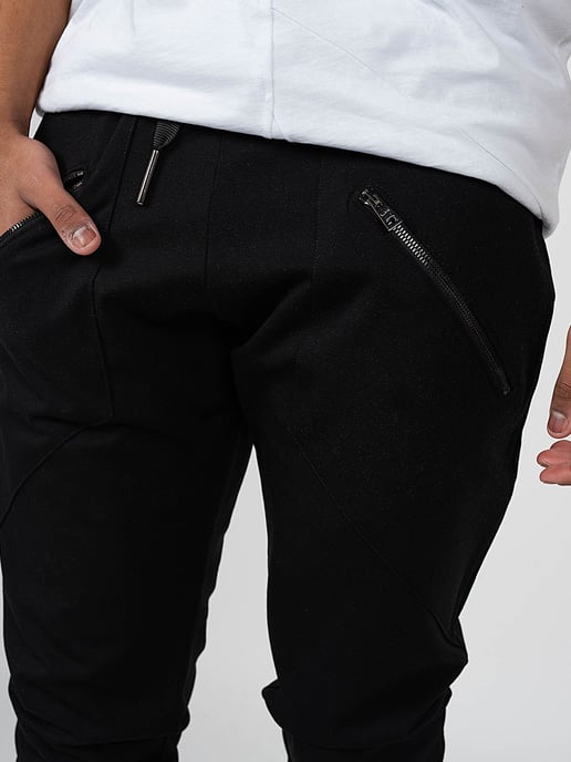 La Haine Inside Us Pantalones Avelli de hombre de color negro - Image 5