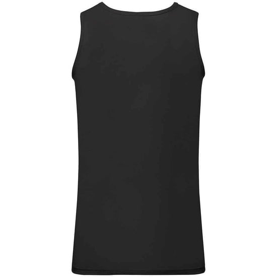 Fruit of the Loom Mens Athletic Vest Top (Black) - Image 2