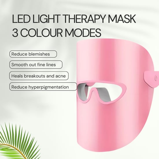 LED Light Therapy Glow & Renew Mask - 3 Color Modes - Image 2