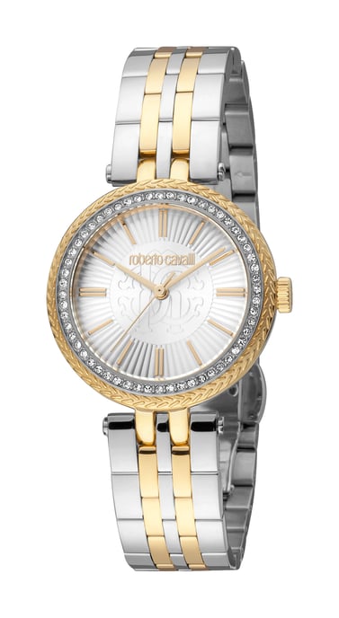 RC5L031M0085 Roberto Cavalli Womens Quartz Silver Stainless Steel 5 ATM 30 mm Watch