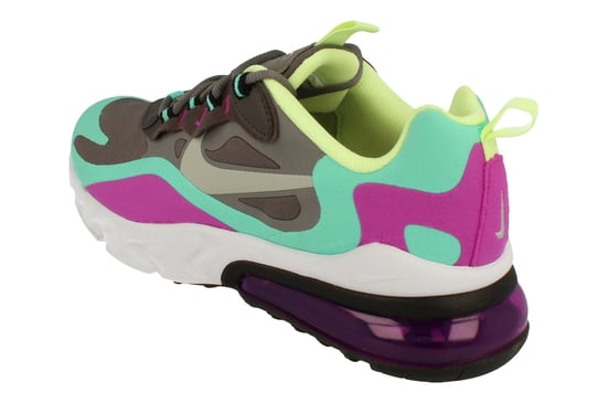 Nike Air Max 270 React Gs Grey Trainers - Image 2