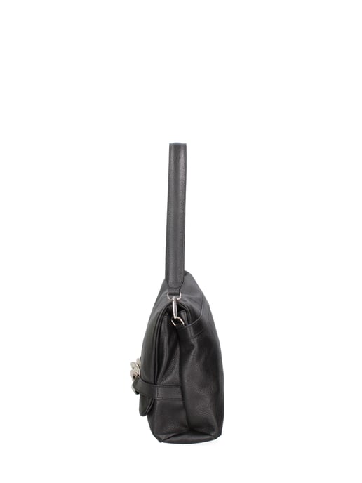 John Richmond Bolso de hombro Mujer BLACK AND SILVER - Image 3