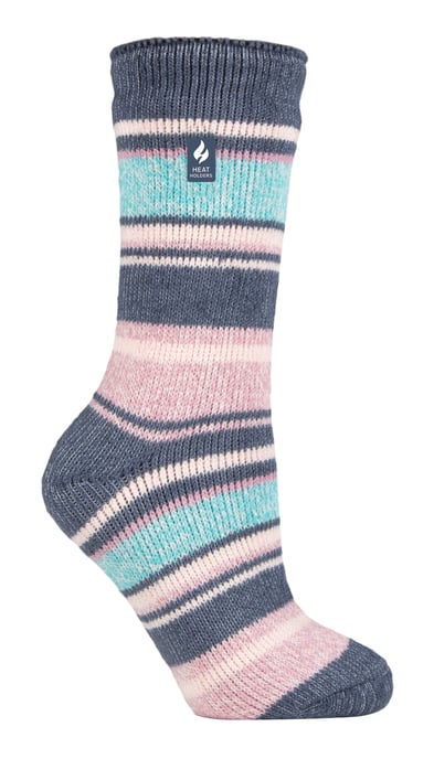 Calentadores - Calcetines térmicos de invierno para mujer | Calcetines de interior y exterior | Calcetines de peluche | Regalos para mujer - Denim (Palma) - Image 1