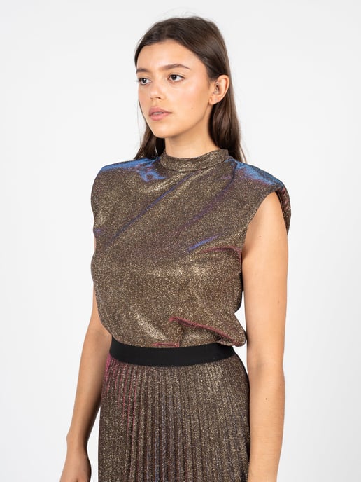 Liu Jo Top de mujer oro - Image 3