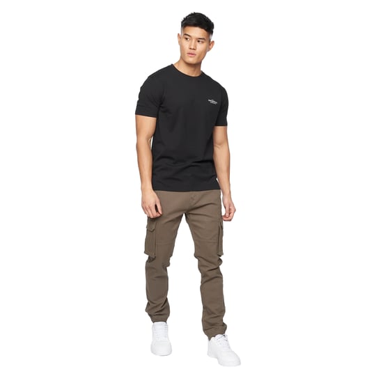 Crosshatch Mens Frentons Cargo Trousers (Khaki) - Image 3