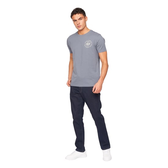 Crosshatch Mens Cadman Straight Jeans (Raw Wash) - Image 3