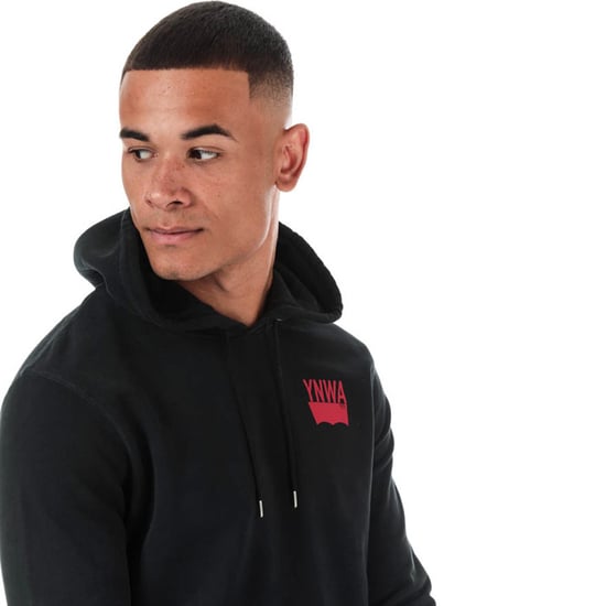 Men's Levis LFC YNWA Batwing Hoody in Black