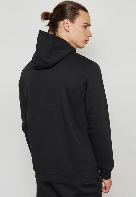 Sudadera con capucha y logo bordado en negro Club de Nike - Image 2