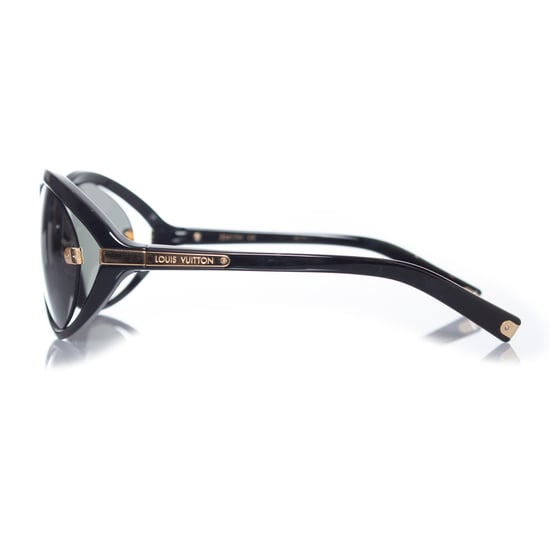 Black oval sunglasses - Image 5
