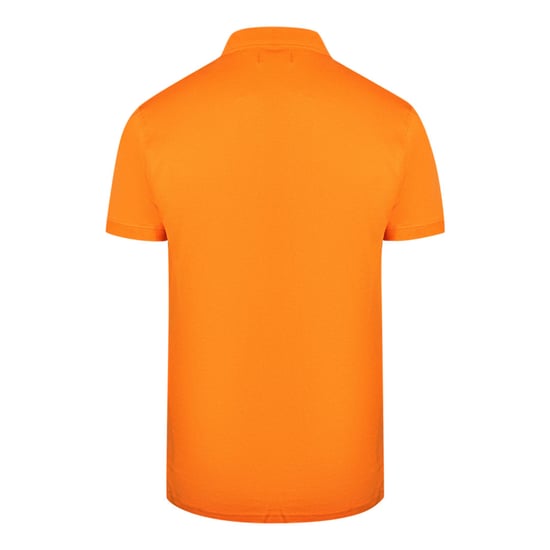 Camisa Polo Naranja con Logo de Marca Cavalli Class - Image 2