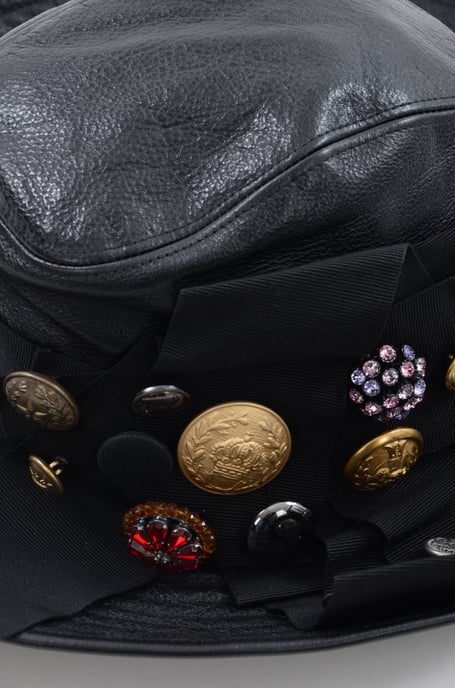 Sombrero de Cuero para Mujer Dolce & Gabbana - Image 2