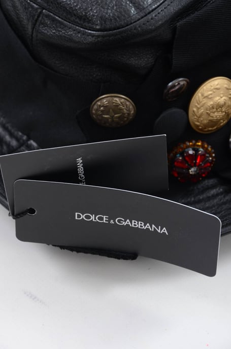 Sombrero de Cuero para Mujer Dolce & Gabbana - Image 3