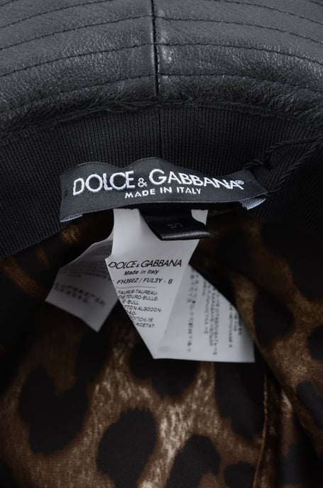 Sombrero de Cuero para Mujer Dolce & Gabbana - Image 4