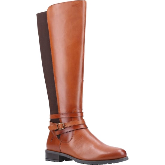 Hush Puppies Womens/Ladies Vanessa Leather Calf Boots (Tan)