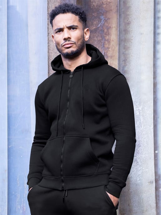 Sudadera con cremallera para hombre | Enzo Designer Menswear - Image 1