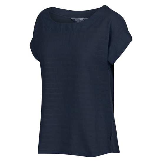 Regatta Womens/Ladies Adine Stripe T-Shirt (Navy)
