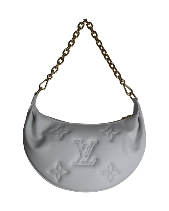 Louis Vuitton Over The Moon in White Calf Leather - Image 1