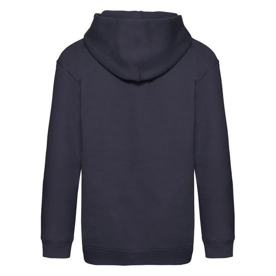 Fruit of the Loom Childrens/Kids Premium Hooded Sweatshirt (Deep Navy) - Image 2