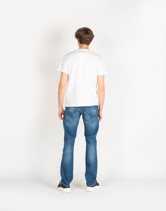 Pepe Jeans Vaqueros Cash Arch del hombre azul - Image 4