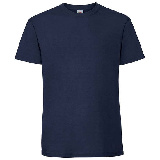 Fruit Of The Loom Mens Ringspun Premium T-Shirt (Deep Navy) - Image 1