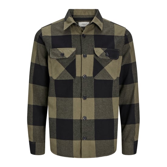 Produkt Dean Check Overshirt Verde - Image 1