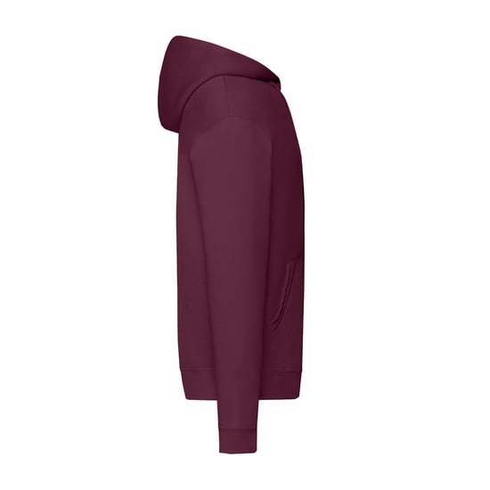 Fruit of the Loom Mens Classic Zipped Hoodie (Burgundy) - Image 3
