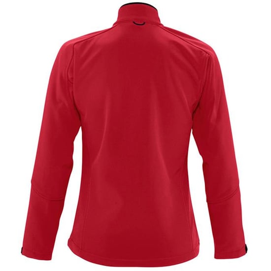 SOLS Womens/Ladies Roxy Soft Shell Jacket (Breathable, Windproof And Water Resistant) (Red) - Image 3