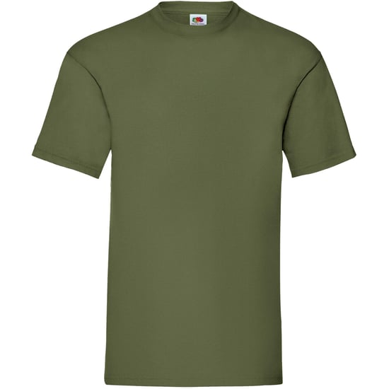 Fruit Of The Loom | Camiseta de manga corta y cuello redondo para hombre - Oliva (Pack de 5) - Image 3