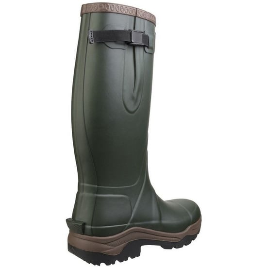 Cotswold Mens Compass Neoprene Wellington Boots (Green) - Image 4