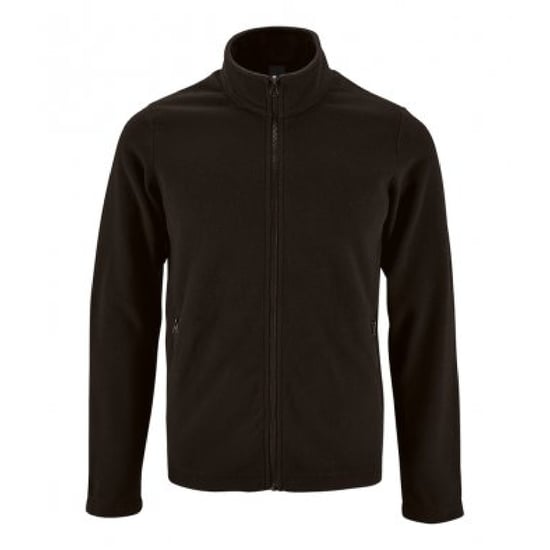 SOLS Mens Norman Fleece Jacket (Black) - Image 1