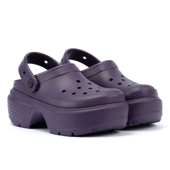 Crocs Stomp Women's Dark Iris Clogs - Image 1