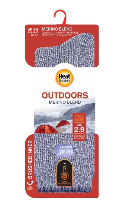 Señoras grueso reforzado 2.9 TOG invierno cálido lana merino calcetines térmicos - Image 2