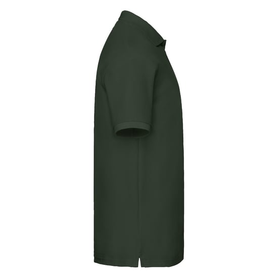 Fruit of the Loom Mens Premium Pique Polo Shirt (Bottle Green) - Image 3