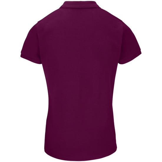 SOLS Womens/Ladies Planet Piqué Organic Polo Shirt (Astral Purple) - Image 2
