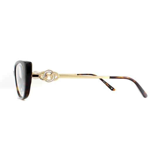 Bvlgari Oval Havana Womens  Glasses Frames