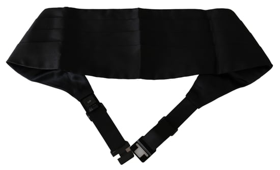Cinturón para hombres Dolce & Gabbana gris en 100% seda - Image 3