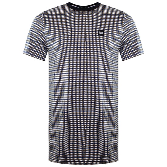 Weekend Offender Calvados Ave - Camiseta para hombre con karomuster - Image 1