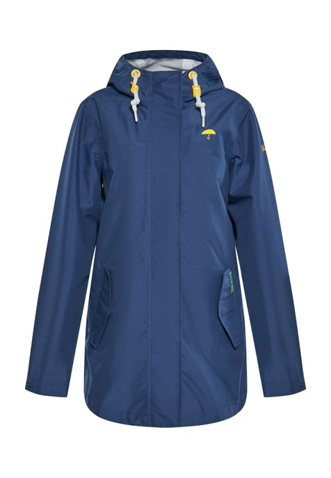 Schmuddelwedda rain jacket women marine - Image 1