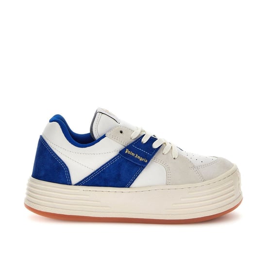 Palm Angels Leather Logo Sneakers - Image 1
