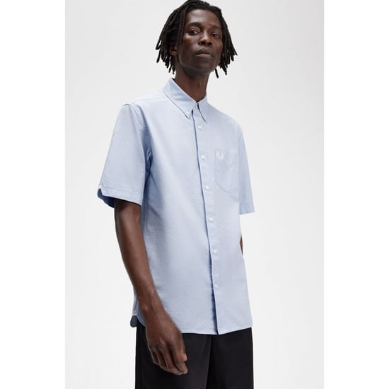 Camisa de Oxford de Manga Corta para Hombre Fred Perry - Image 2