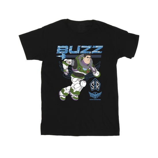 Disney Boys Lightyear Buzz Run To Action T-Shirt (Black)