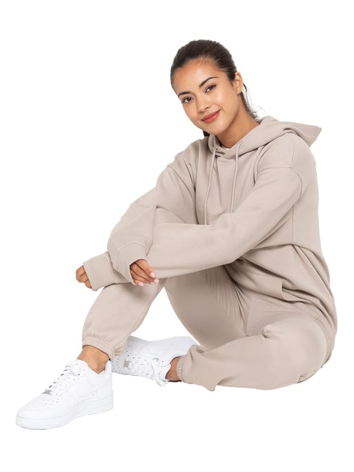 Enzo | Womens Oversized Pullover Hoodie Tracksuit Set - Image 6
