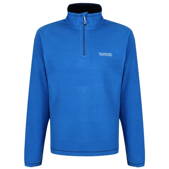 Regatta Great Outdoors Mens Thompson Half Zip Fleece Top (Oxford Blue)