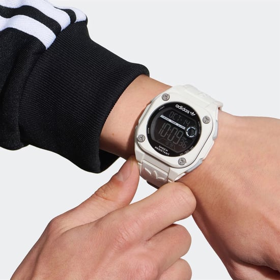 Adidas Originals City Tech Two Unisex's White Watch AOST23062 - Image 5