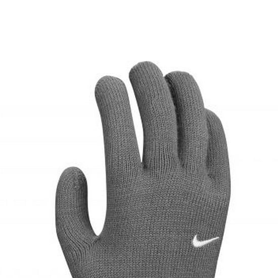 Nike Mens Knitted Swoosh Gloves (Grey)
